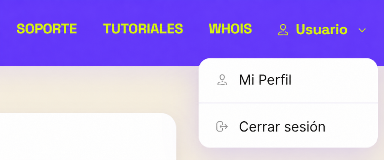 Ingresa a tu perfil - Paso 2
